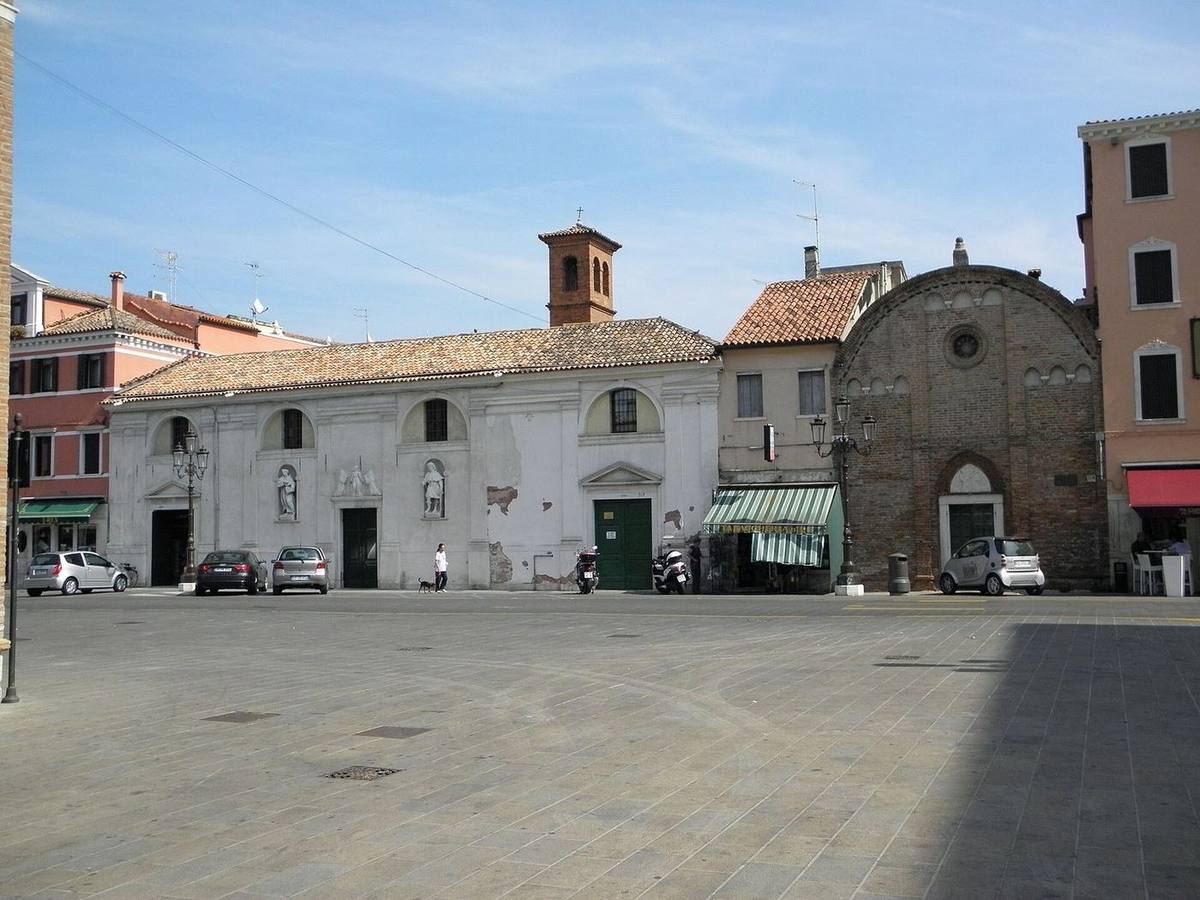 Una piazza di Chioggia