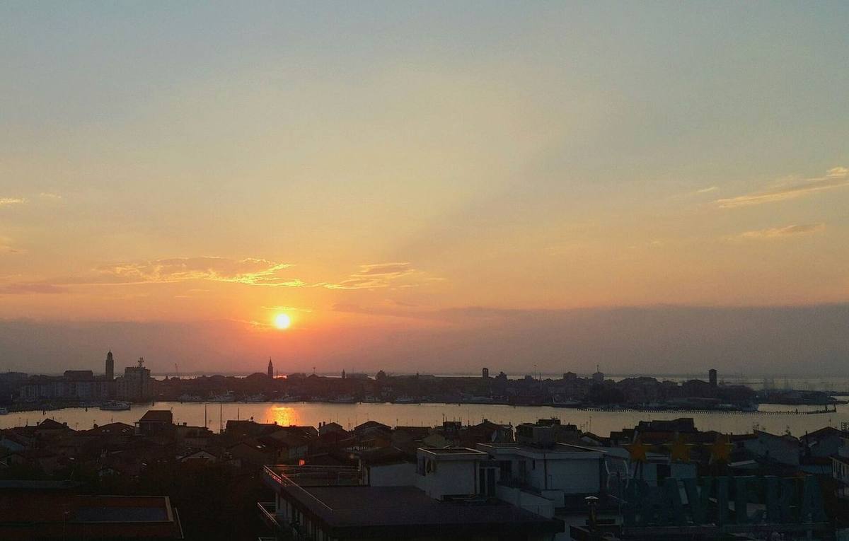 Tramonto sulla laguna